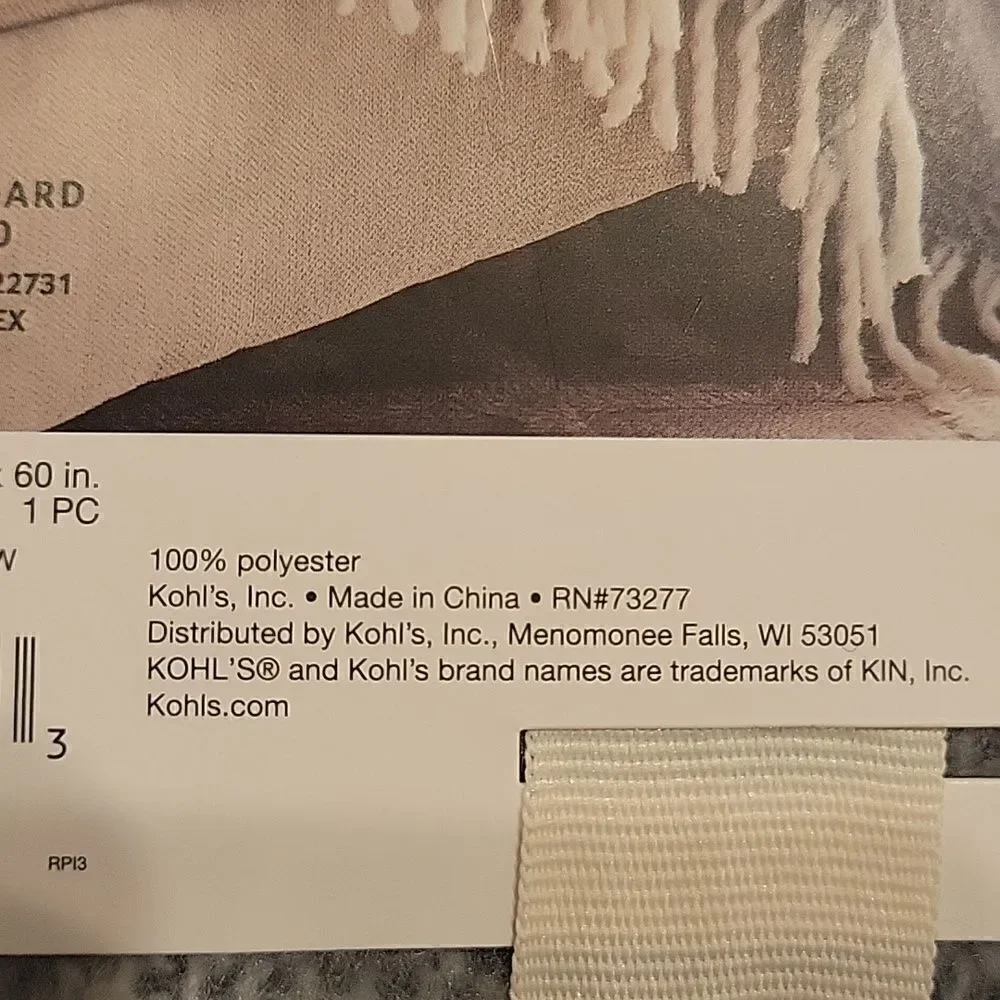 Sonoma Faux Mohair Throw